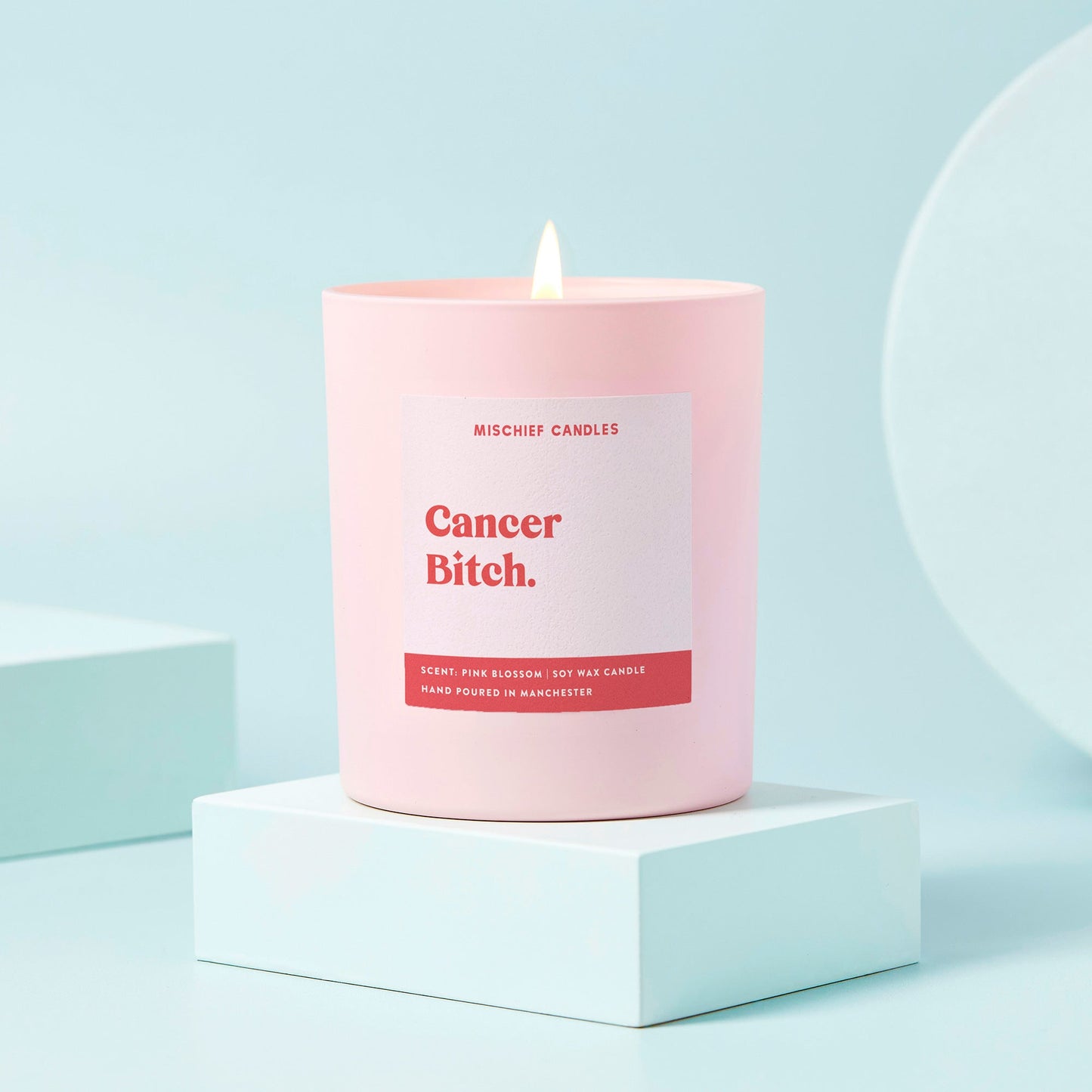 Cancer Birthday Gift Funny Zodiac Candle Cancer Bitch